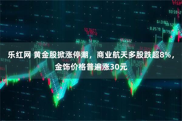 乐红网 黄金股掀涨停潮，商业航天多股跌超8%，金饰价格普遍涨30元