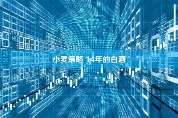 小麦策略 14年的白酒